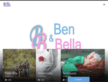 Tablet Screenshot of benandbellaphotography.com